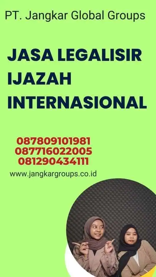 Jasa Legalisir Ijazah Internasional