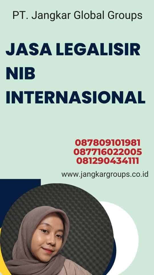 Jasa Legalisir NIB Internasional