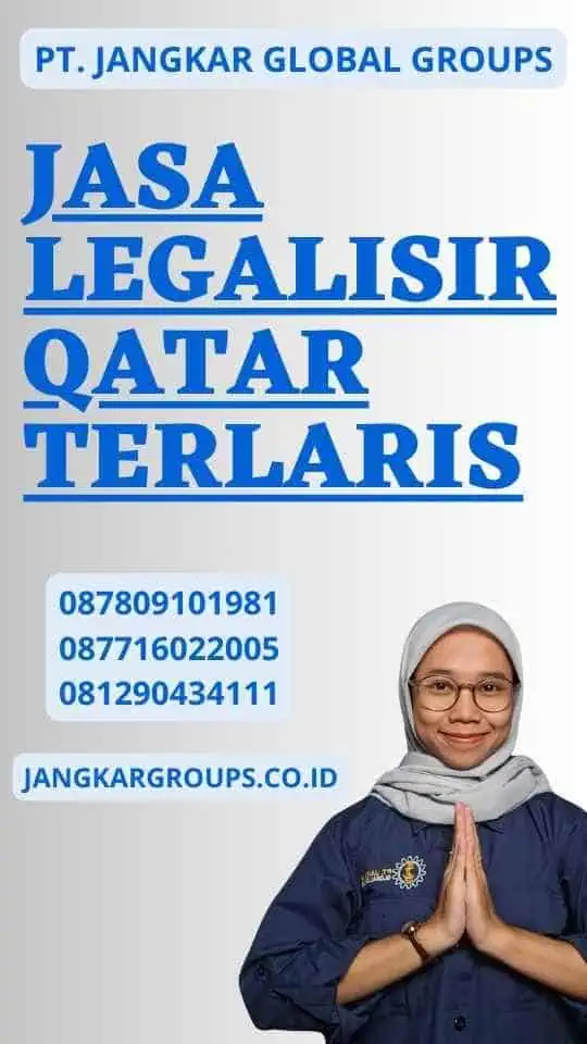 Jasa Legalisir Qatar Terlaris