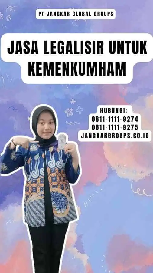 Jasa Legalisir untuk Kemenkumham