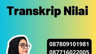 Legalisasi Administratif Transkrip Nilai