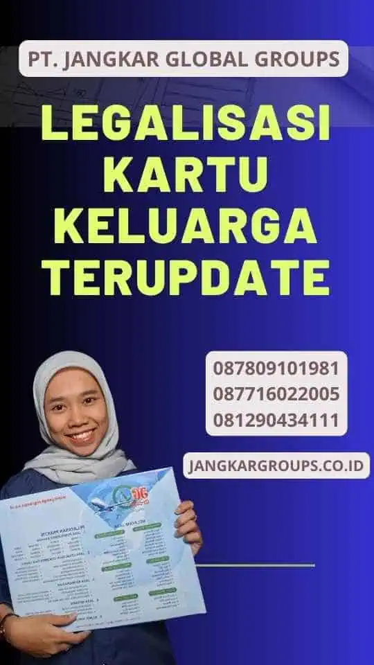 Legalisasi Kartu Keluarga Terupdate