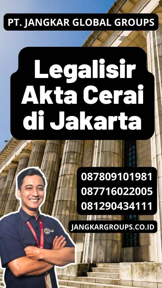Legalisir Akta Cerai di Jakarta