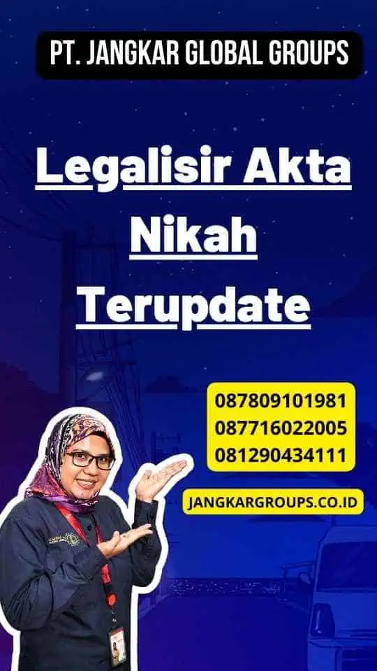 Legalisir Akta Nikah Terupdate