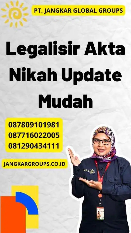 Legalisir Akta Nikah Update Mudah