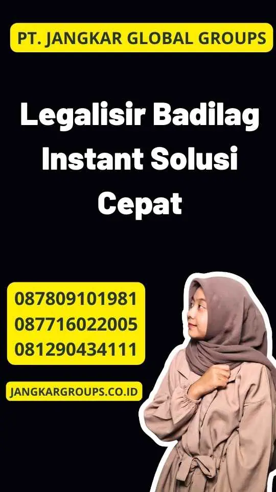 Legalisir Badilag Instant Solusi Cepat