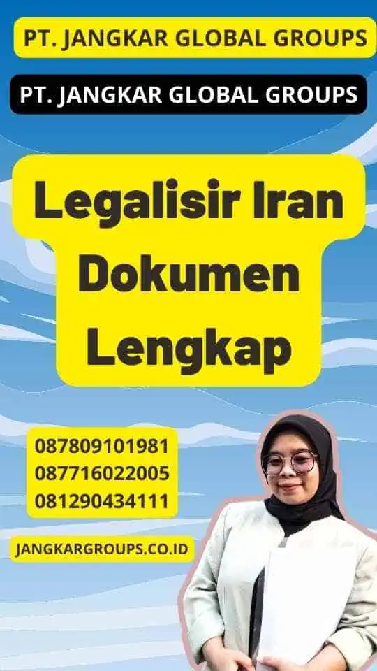 Legalisir Iran Dokumen Lengkap