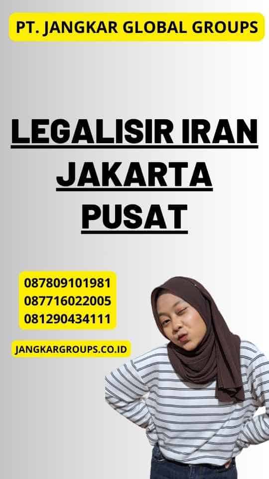 Legalisir Iran Jakarta Pusat