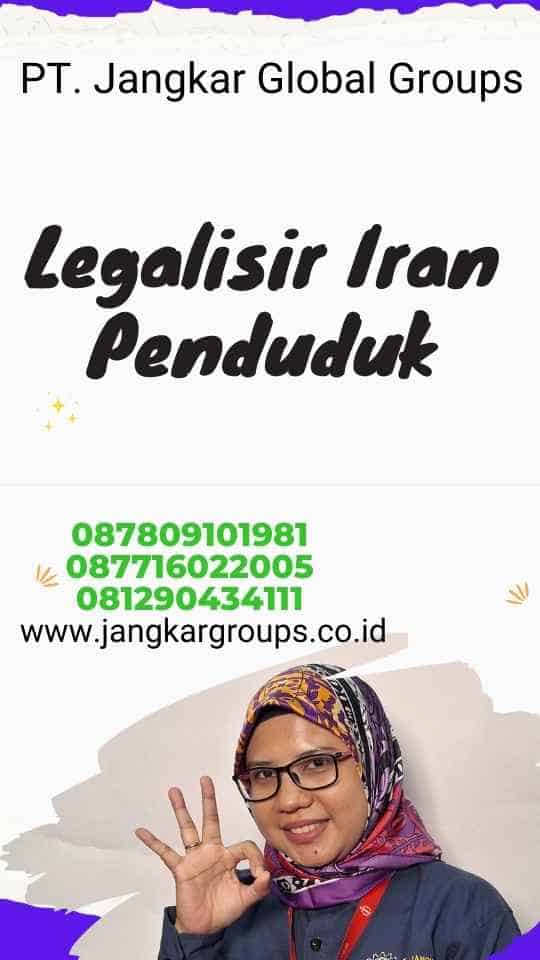 Legalisir Iran Penduduk