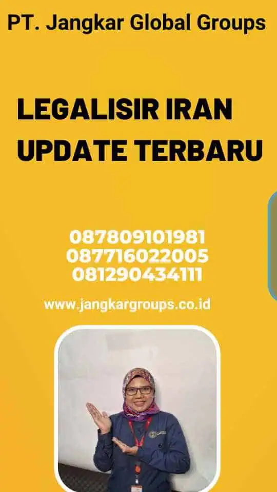 Legalisir Iran Update Terbaru