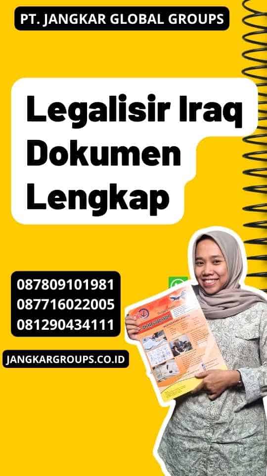 Legalisir Iraq Dokumen Lengkap