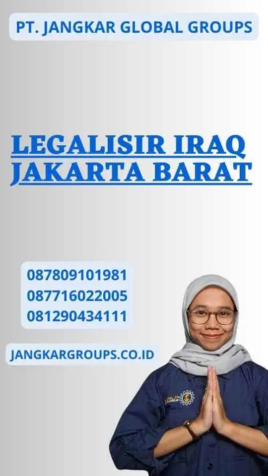 Legalisir Iraq Jakarta Barat