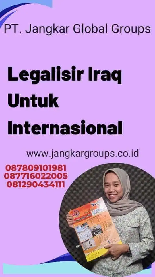 Legalisir Iraq Untuk Internasional