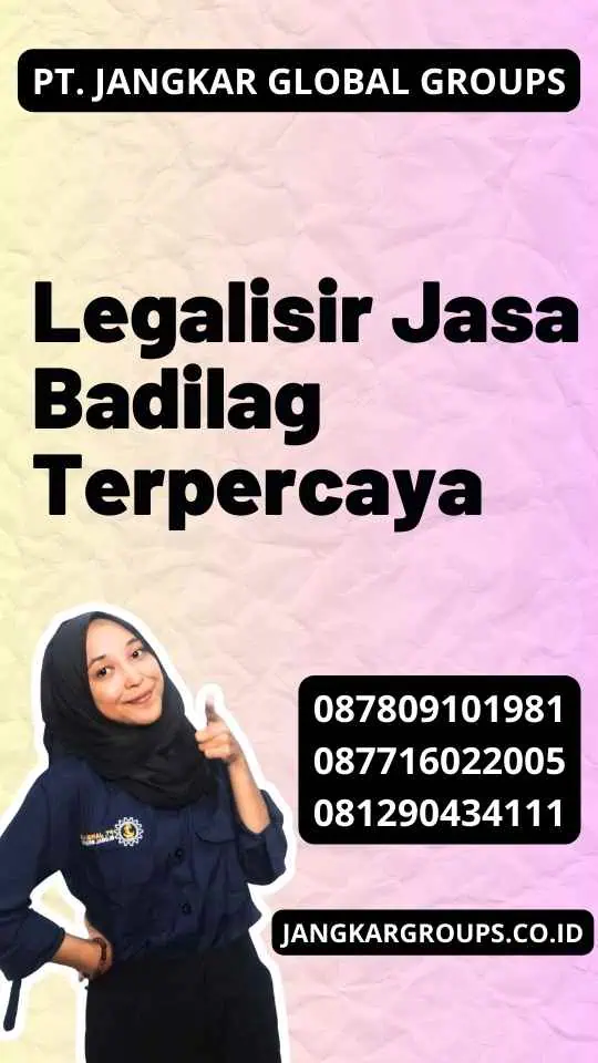 Legalisir Jasa Badilag Terpercaya