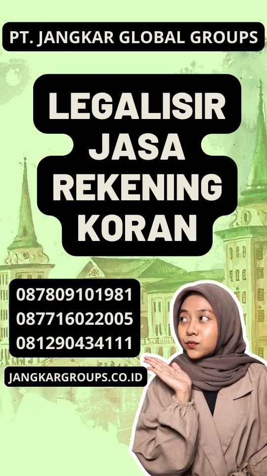 Legalisir Jasa Rekening Koran