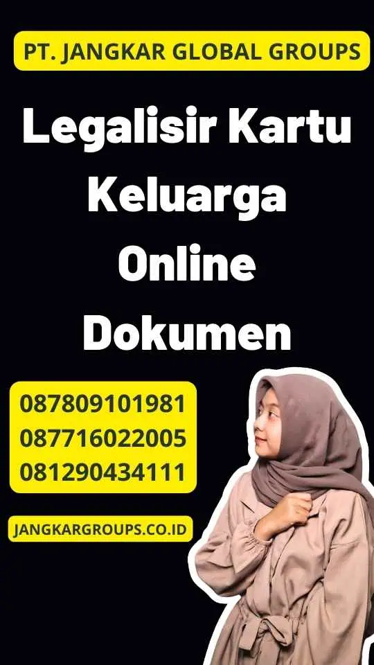 Legalisir Kartu Keluarga Online Dokumen