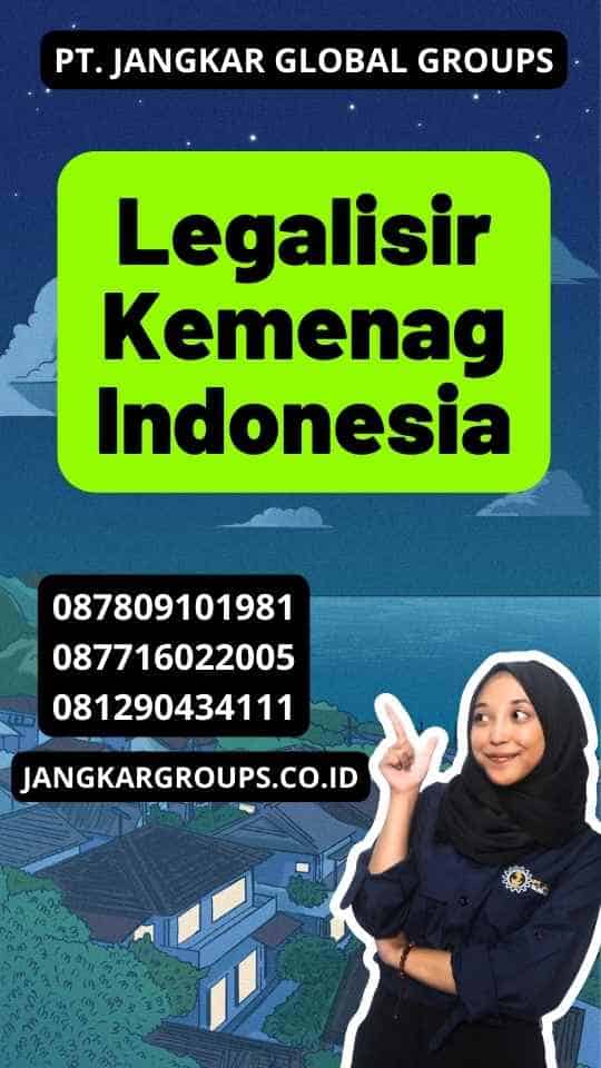Legalisir Kemenag Indonesia
