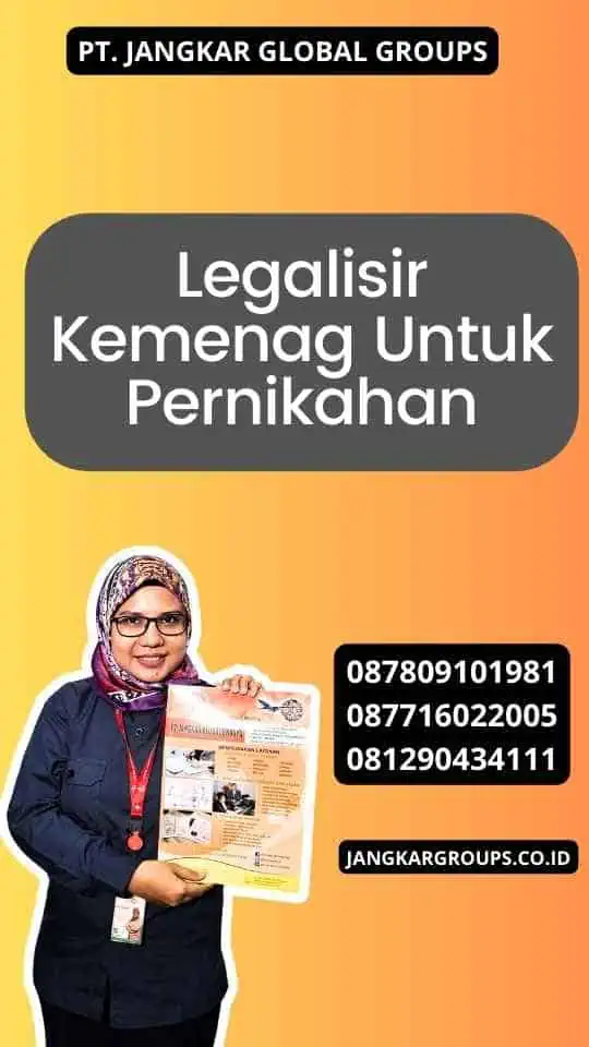 Legalisir Kemenag Untuk Pernikahan