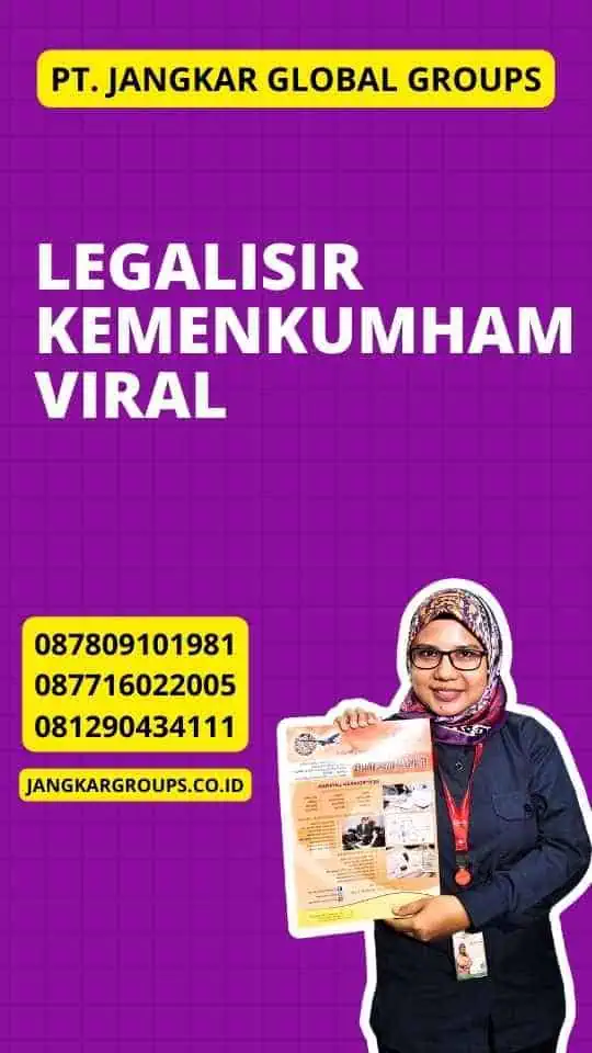 Legalisir Kemenkumham Viral