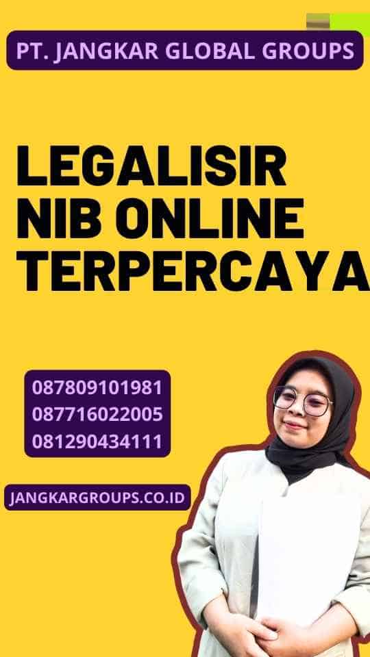 Legalisir NIB Online Terpercaya