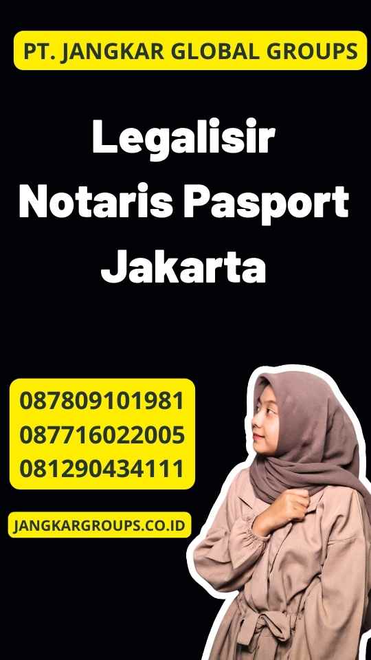 Legalisir Notaris Pasport Jakarta