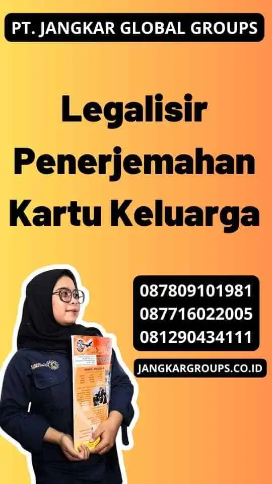 Legalisir Penerjemahan Kartu Keluarga