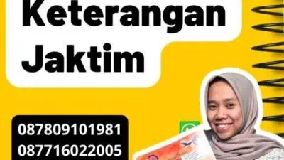 Legalisir Surat Keterangan Jaktim