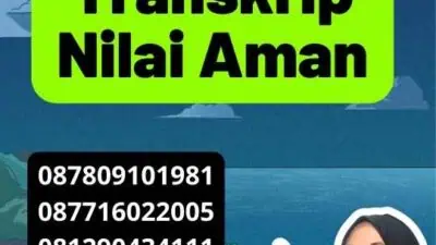 Legalisir Transkrip Nilai Aman