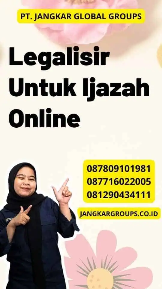 Legalisir Untuk Ijazah Online