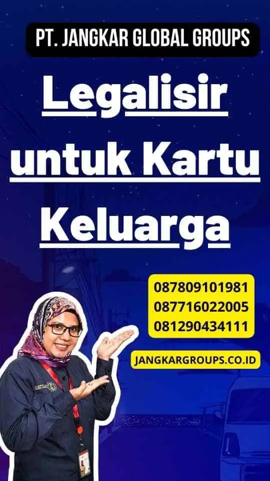 Legalisir untuk Kartu Keluarga