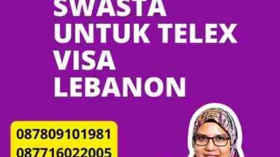 Memperkuat Kemitraan Publik-Swasta untuk Telex Visa Lebanon