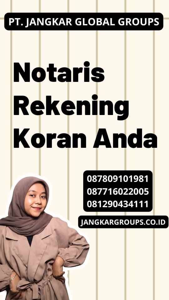 Notaris Rekening Koran Anda