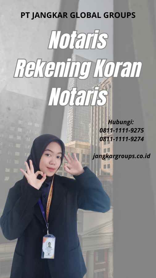 Notaris Rekening Koran Notaris