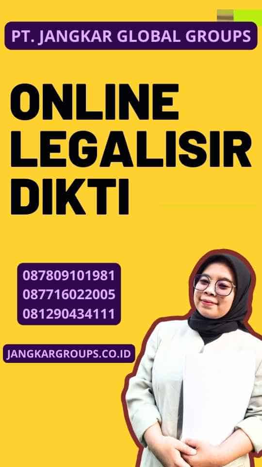 Online Legalisir Dikti