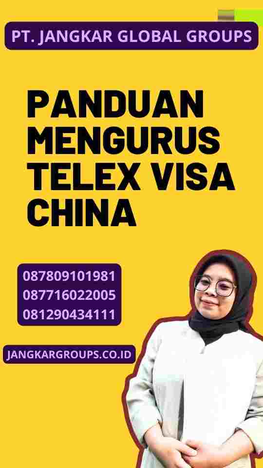 Panduan Mengurus Telex Visa China