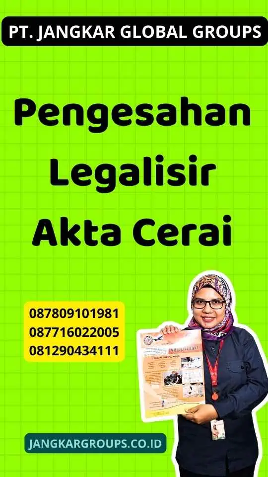 Pengesahan Legalisir Akta Cerai