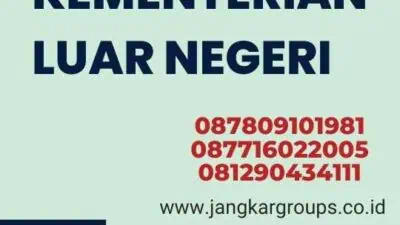 Pengesahan Legalisir di Kementerian Luar Negeri