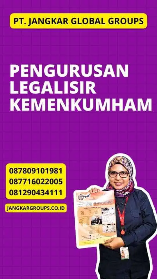 Pengurusan Legalisir Kemenkumham