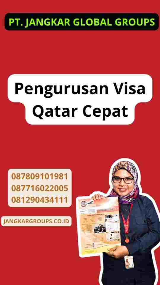 Pengurusan Visa Qatar Cepat