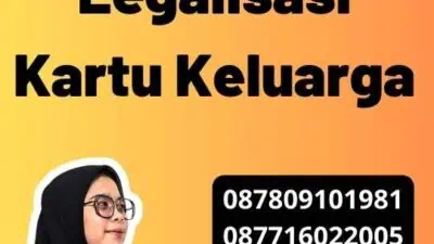 Perbedaan Legalisasi Kartu Keluarga