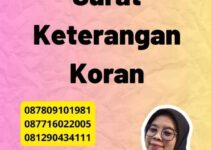 Perbedaan Surat Keterangan Koran