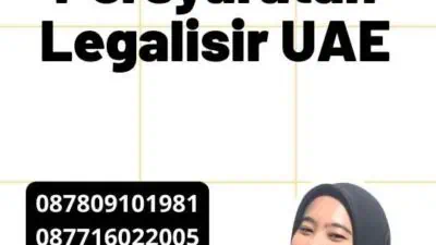 Persyaratan Legalisir UAE