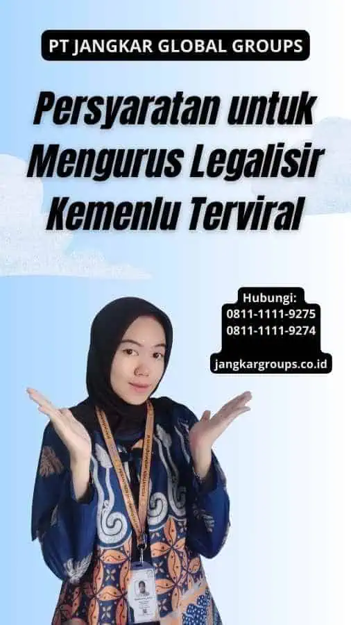 Persyaratan untuk Mengurus Legalisir Kemenlu Terviral