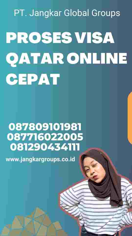 Proses Visa Qatar Online Cepat