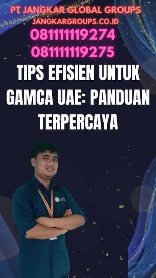 Tips Efisien untuk GAMCA UAE Panduan Terpercaya