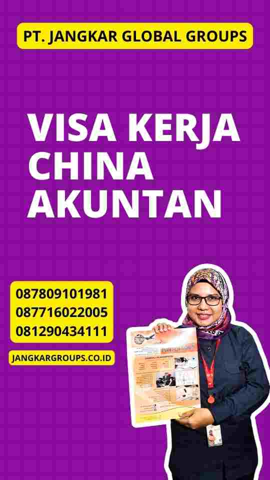 Visa Kerja China Akuntan