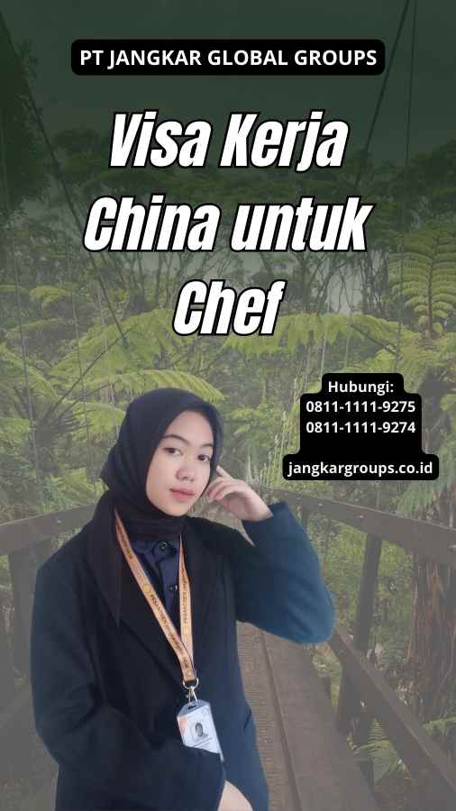 Visa Kerja China untuk Chef