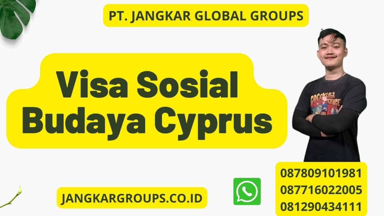 Visa Sosial Budaya Cyprus