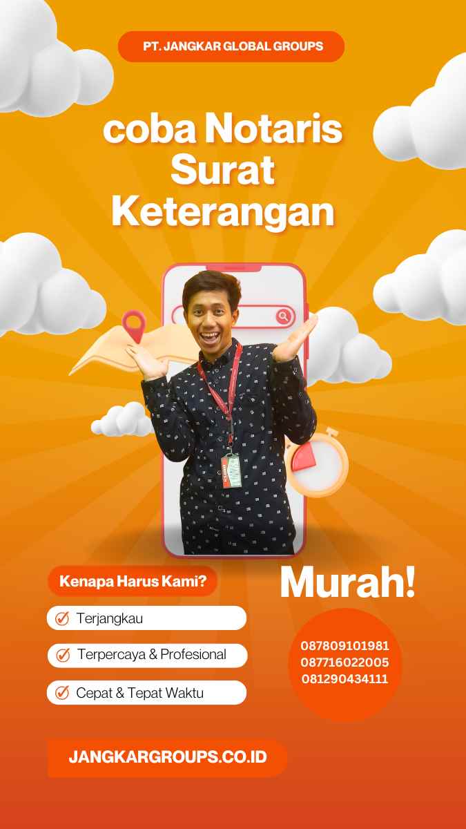 coba Notaris Surat Keterangan