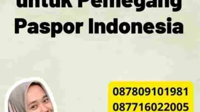 Agen Visa Turki untuk Pemegang Paspor Indonesia